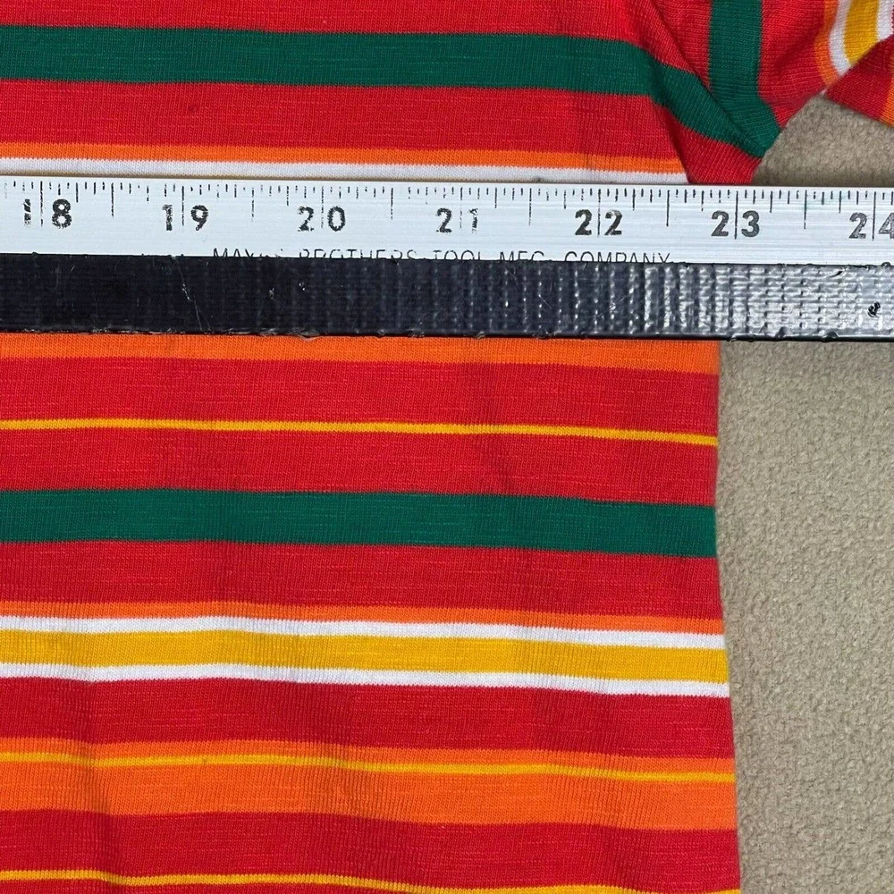 Guess x‎ J Balvin Vibras Tour Striped T Shirt Mens L Multicolor Round Neck - Picture 5 of 10